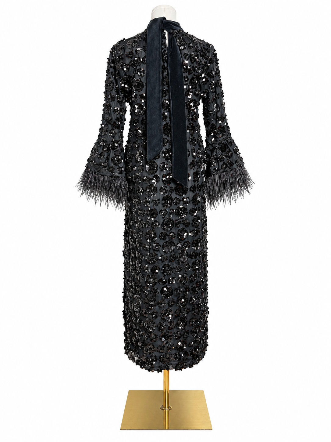 Victoria Dunn Sequin Caftan