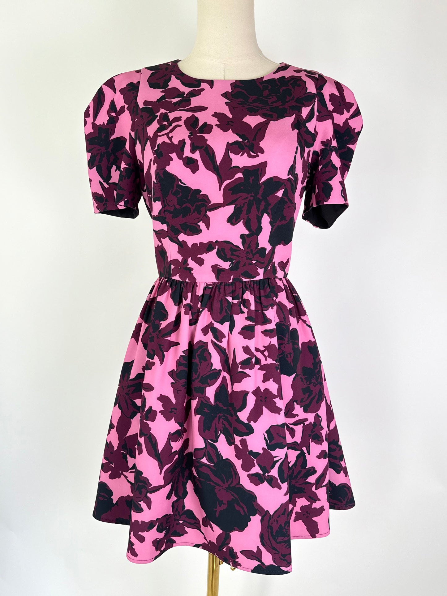 Black Halo Floral Dress