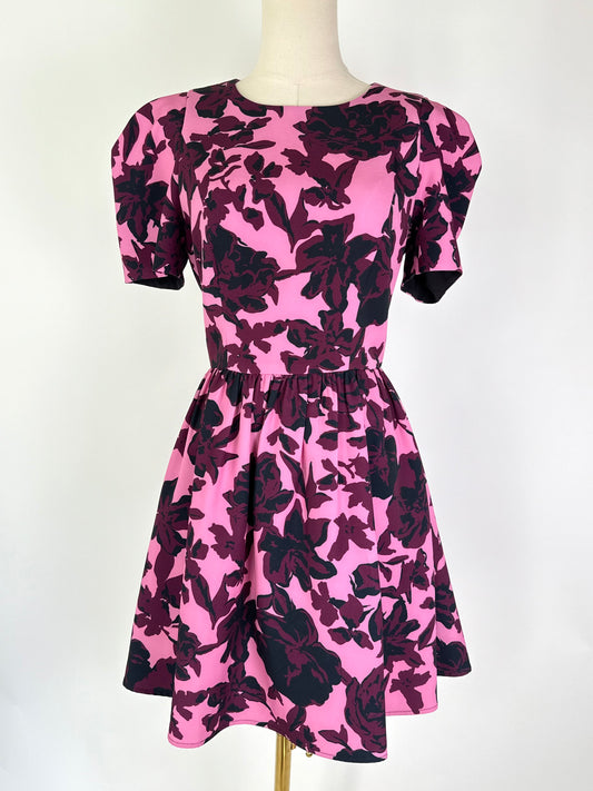 Black Halo Floral Dress