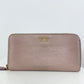 Prada Long Wallet Purse Card Coin Case Beige