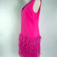 Milly Veronica Feather Dress NWT