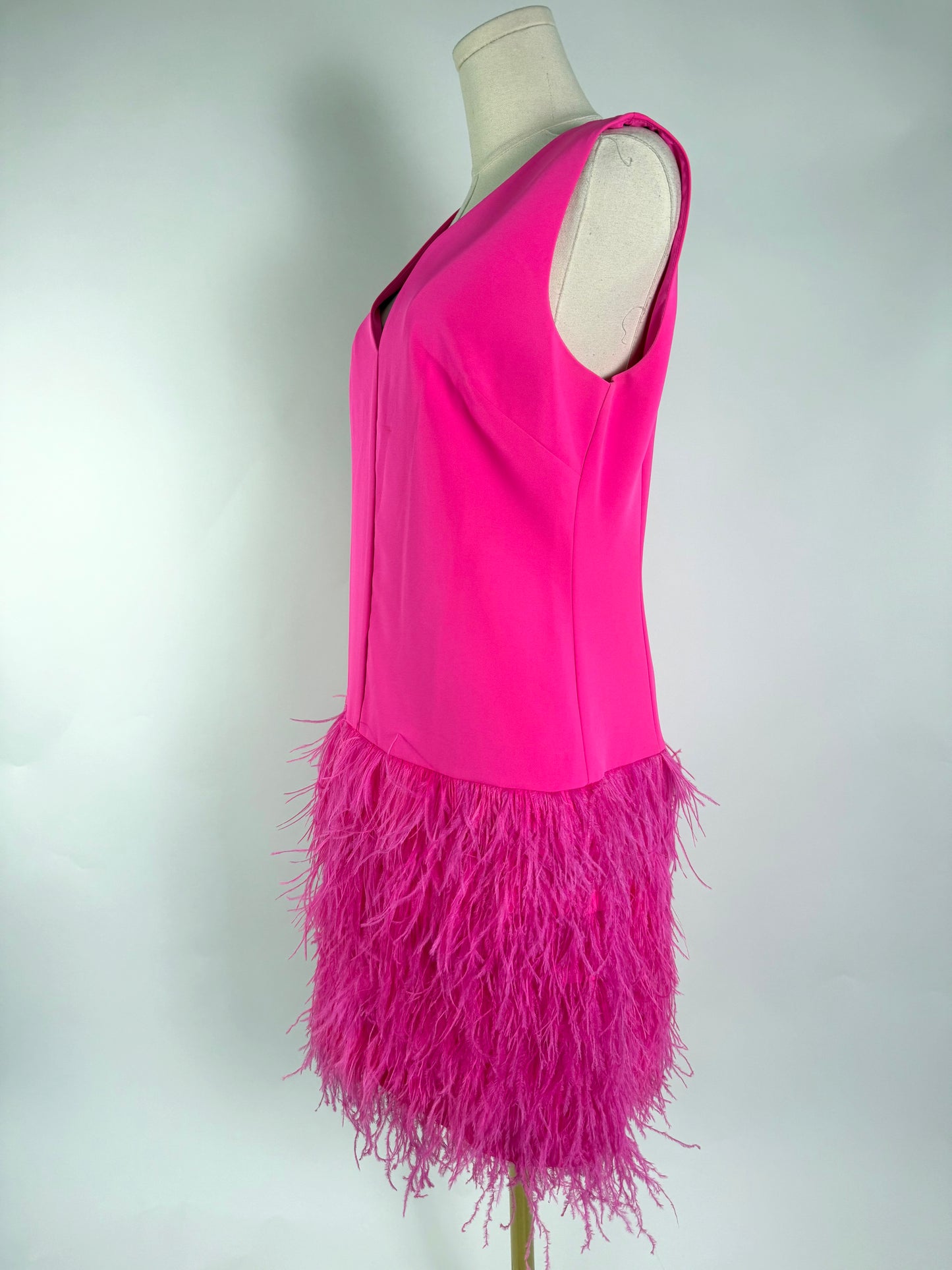 Milly Veronica Feather Dress NWT