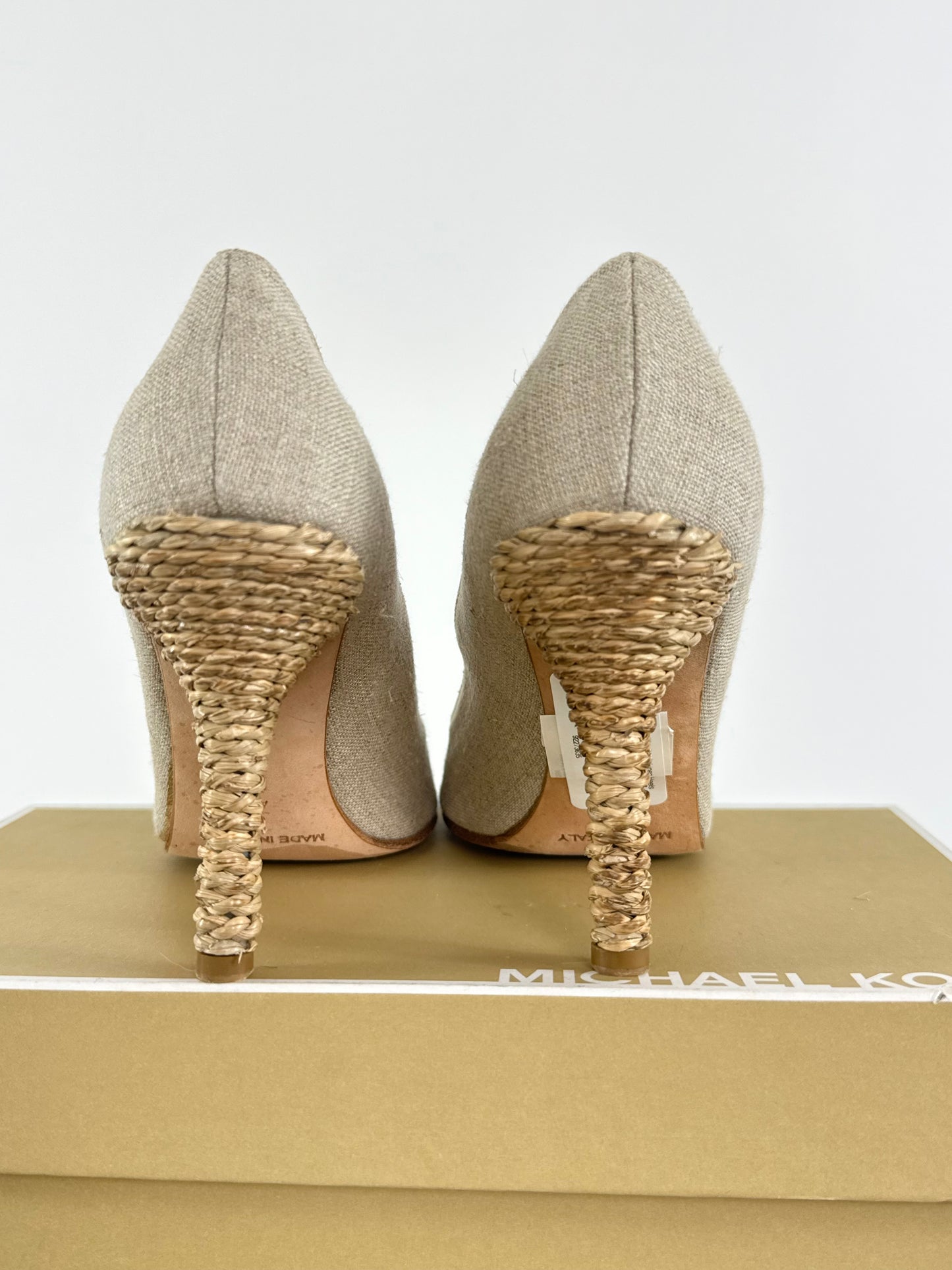 Vintage Michael Kors Aston Linen Heels