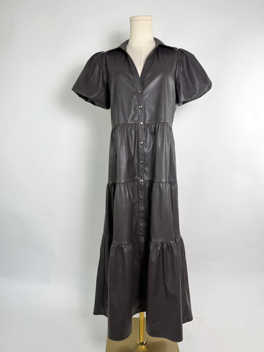 Brochu Walker Faux Leather Dress