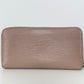 Prada Long Wallet Purse Card Coin Case Beige