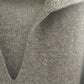 Jenni Kayne Gray Polo Cashmere Sweater