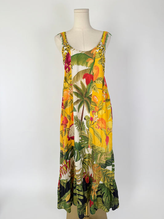 Farm Rio Mixed Prints Patch Dress