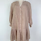 Pomander Place Biege Linen Dress