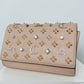 Christian Louboutin Paloma Light Beige Clutch
