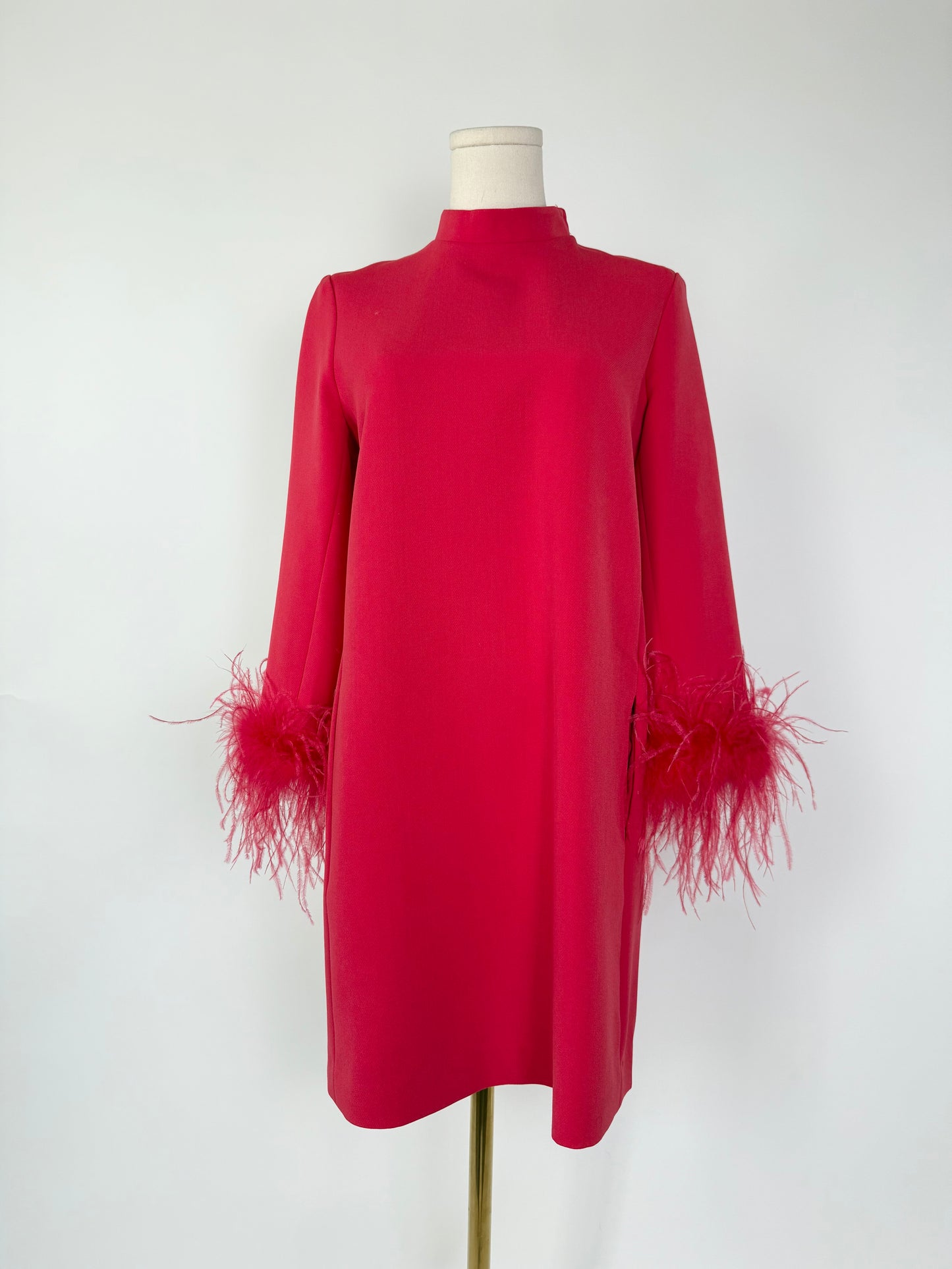Tuckernuck Pink Feather Dress