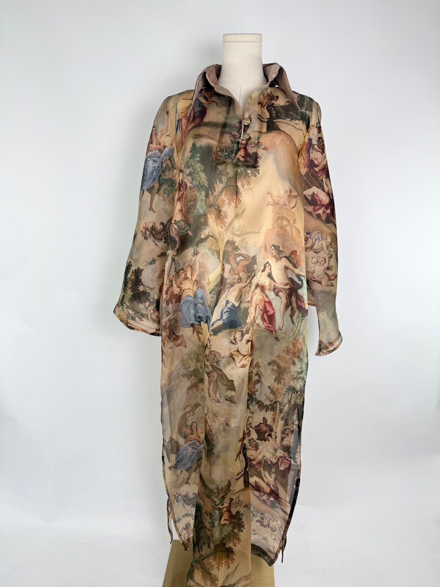 Lucky 13 Italian Silk Caftan