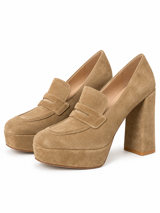 Gianvito Rossi Roqen Platform Loafer