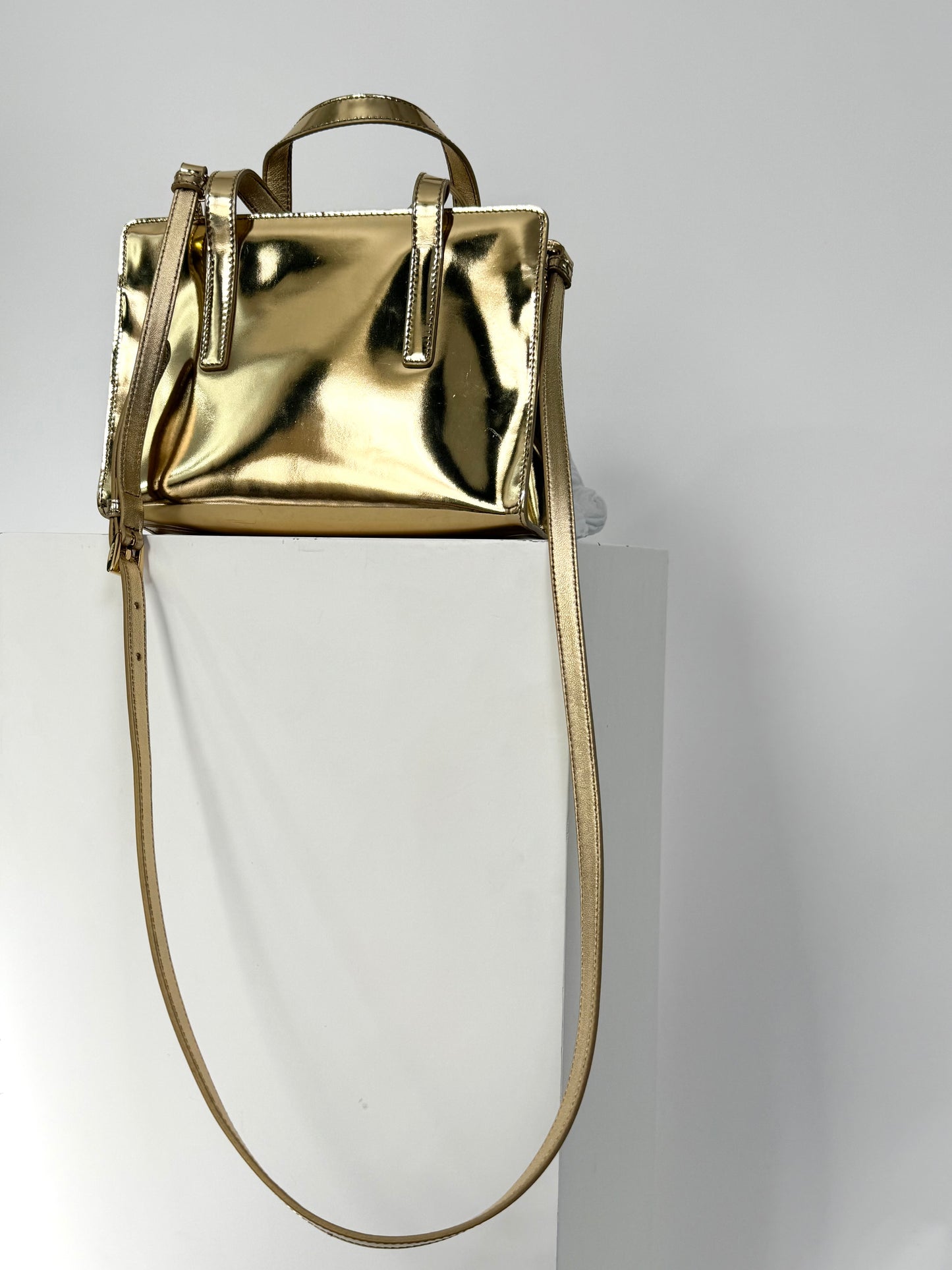 Prada Re-edition Mini Handbag Gold