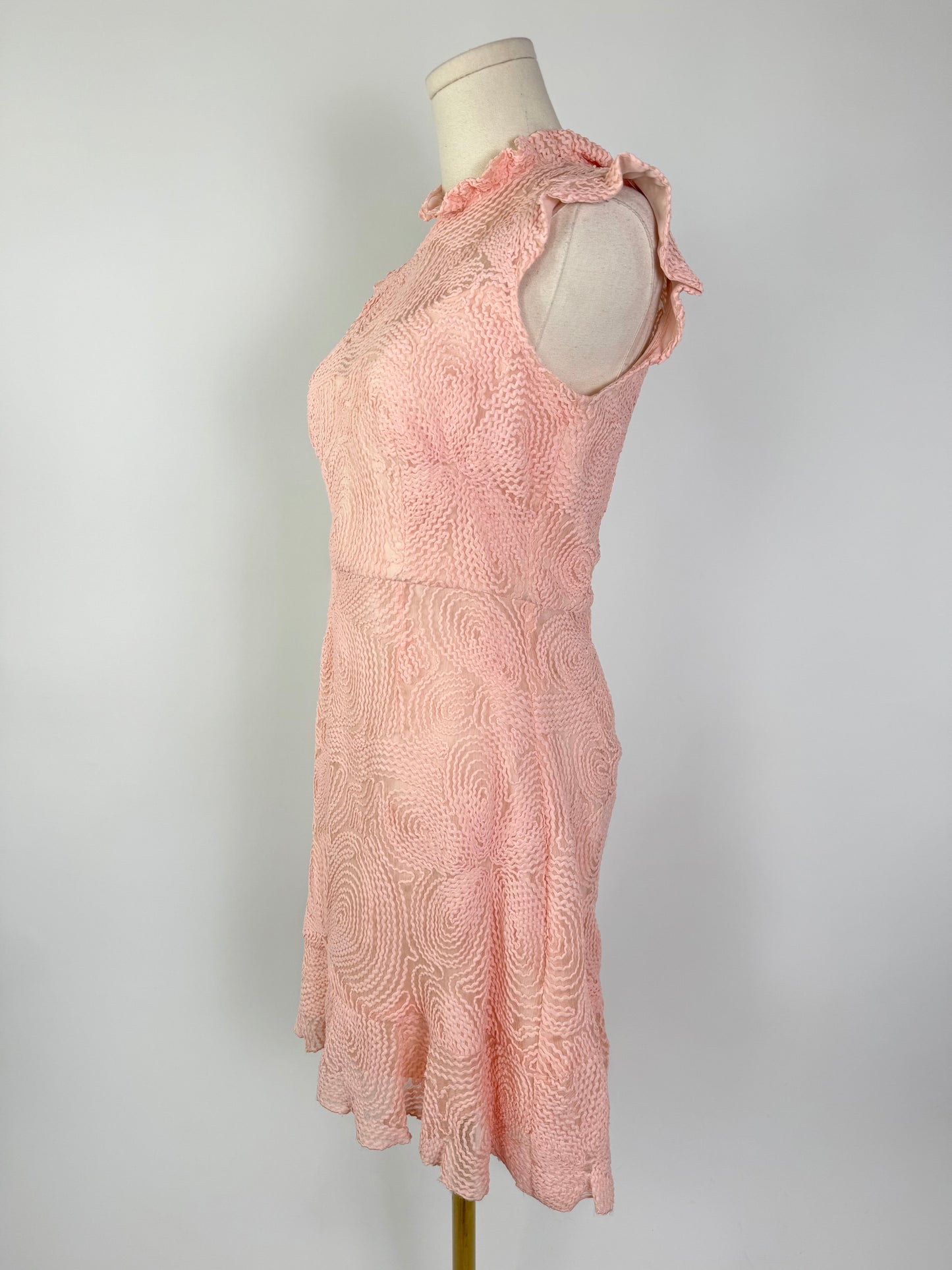 Hutch Pink Ruffle Dress