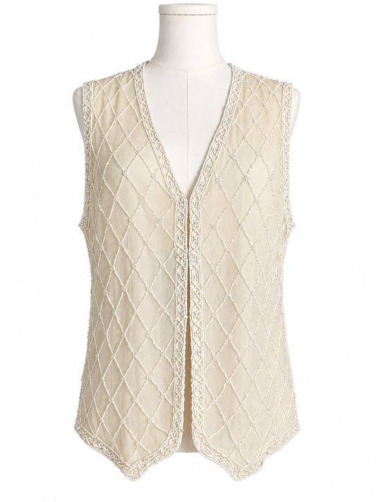 Vintage Beaded Vest