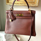 Hermes Brown Sac Kelly 28 II Retourne Veau Epsom
