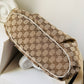 Gucci GG Monogram Canvas Messenger Bag – Beige & Brown