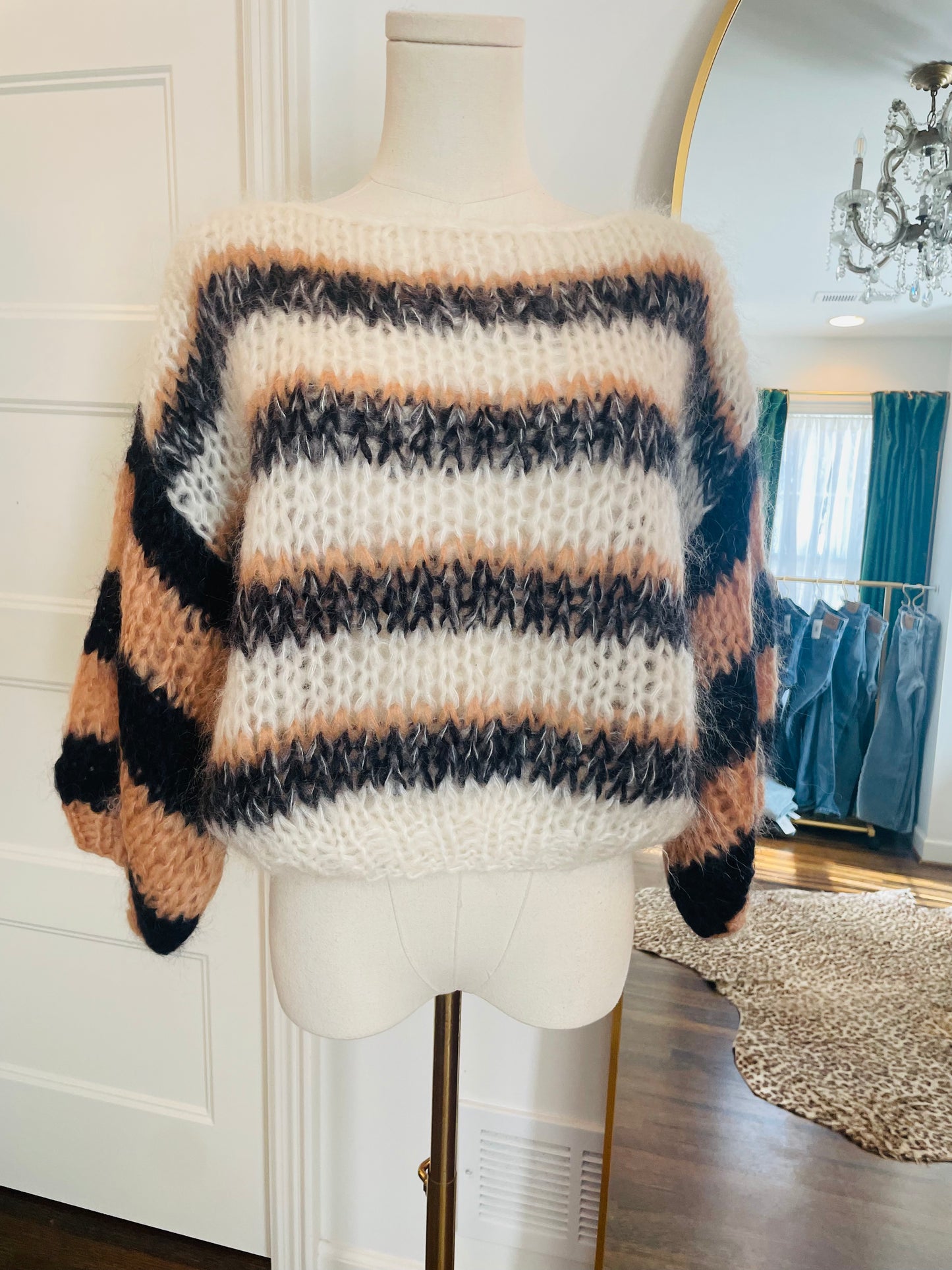 Maiami Stripe  Sweater