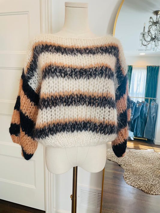 Maiami Stripe  Sweater