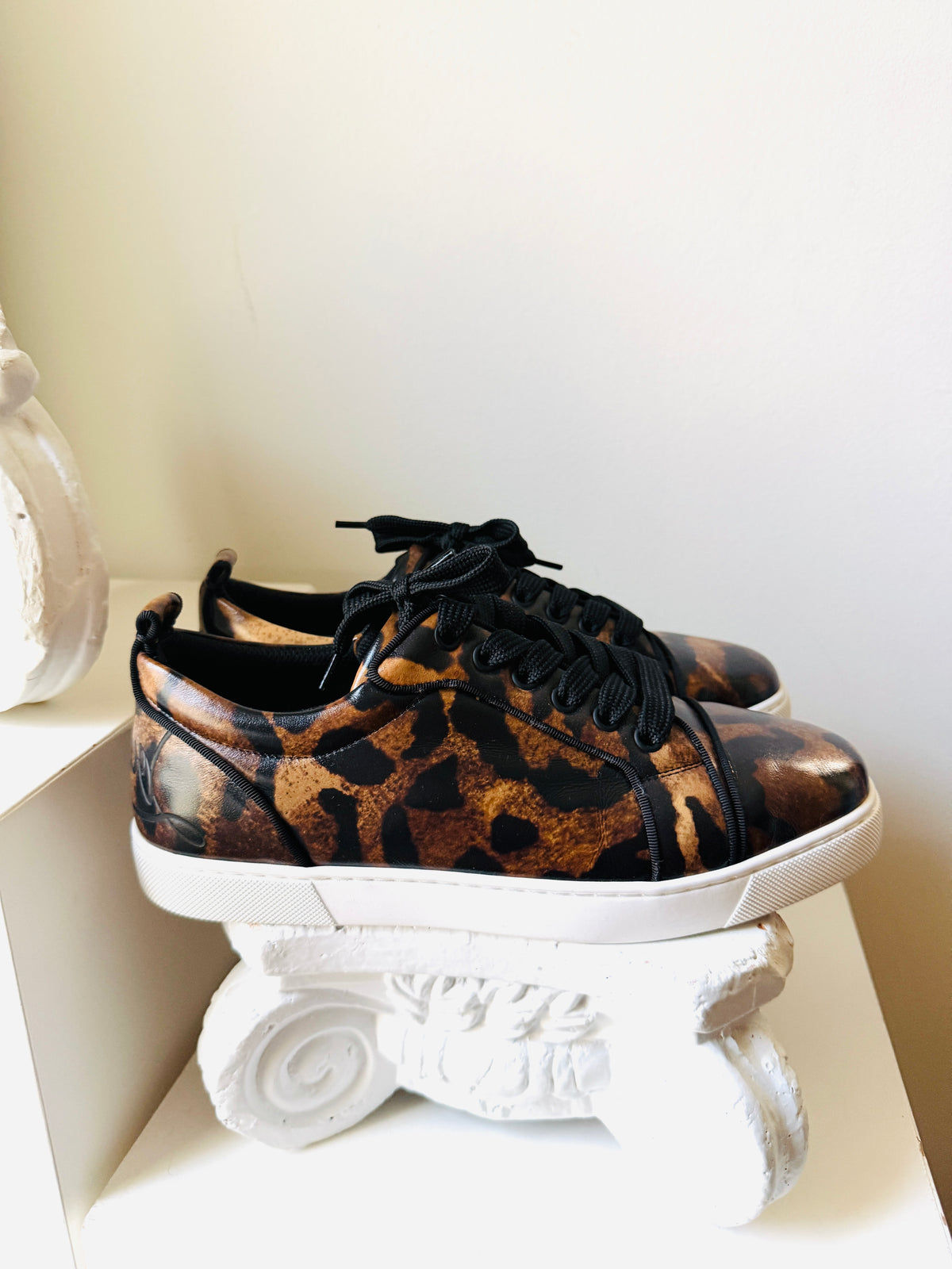 Christian Louboutin Leopard Miss Z Sneaker