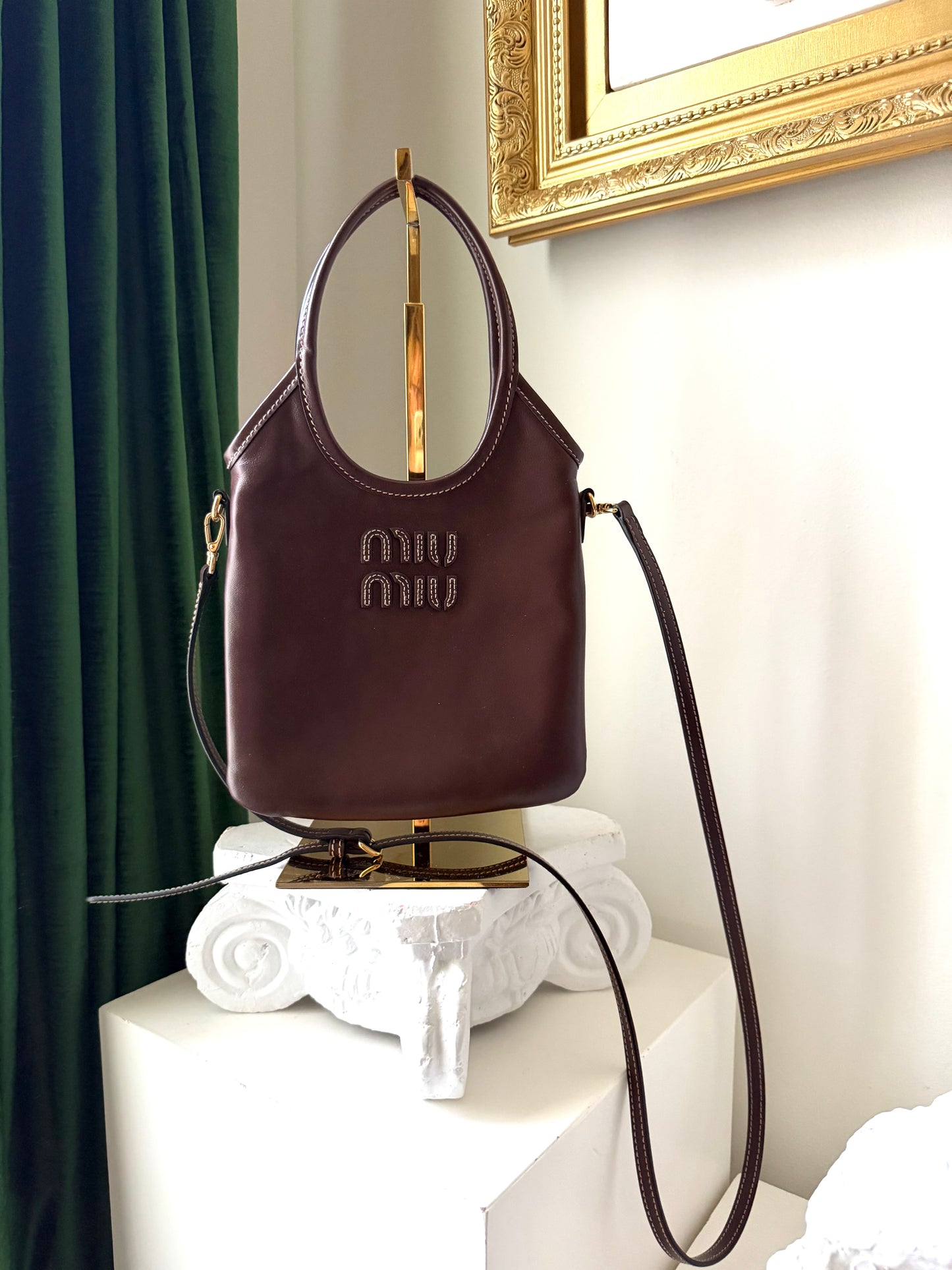 Mui Mui Ivy Crossbody Handbag