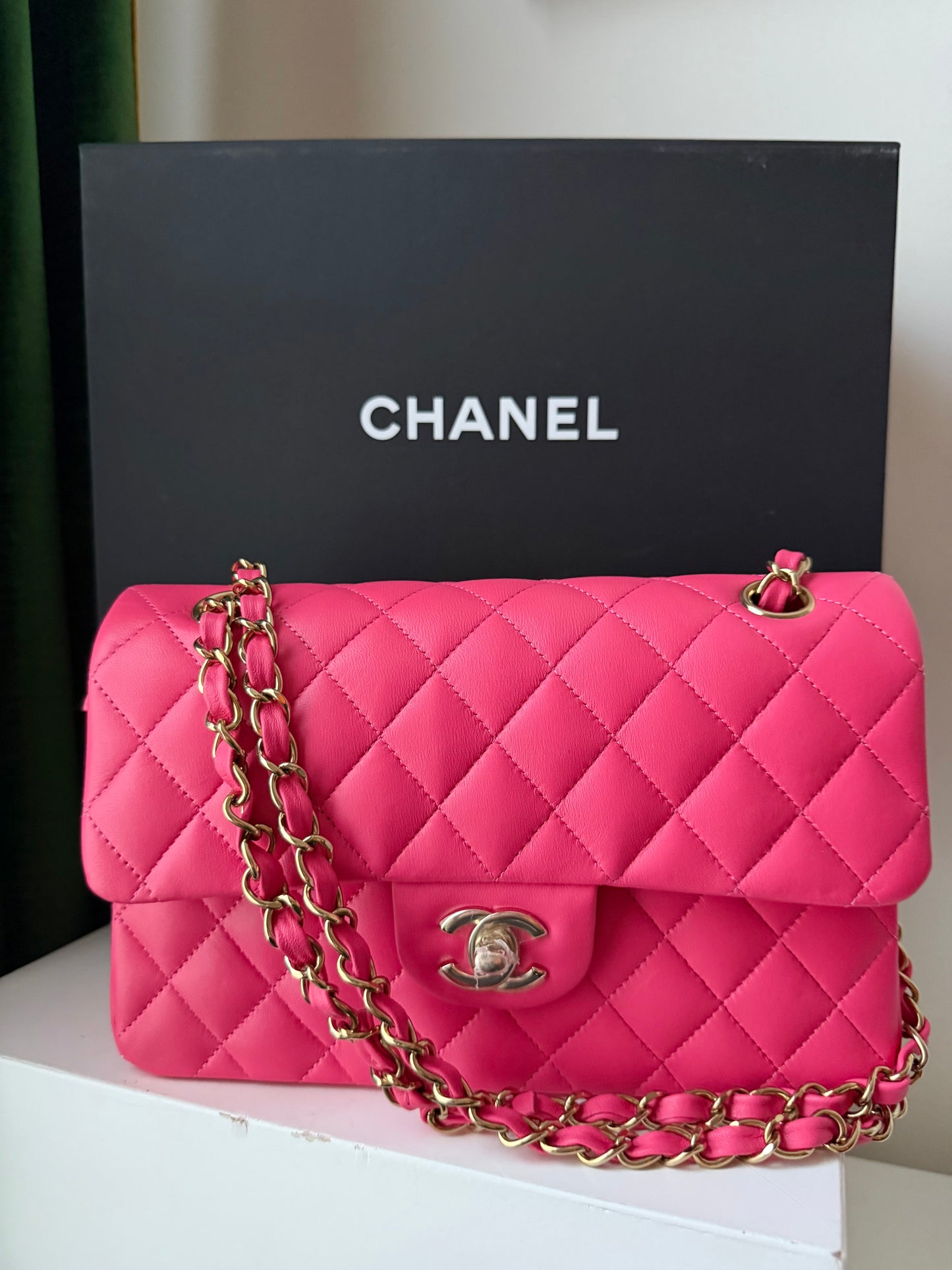Chanel Classic Flap Rose