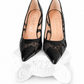 Gucci Python Lace Heel