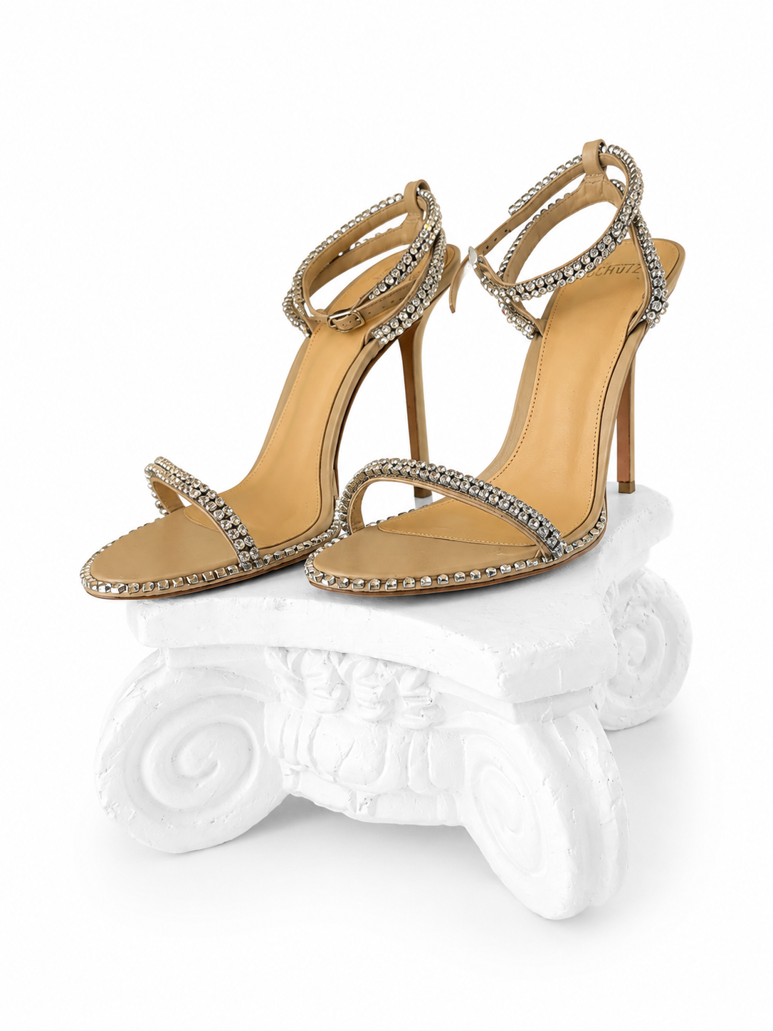 Alexandre Birman Agnes Crystal Sandals