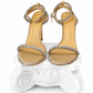Alexandre Birman Agnes Crystal Sandals