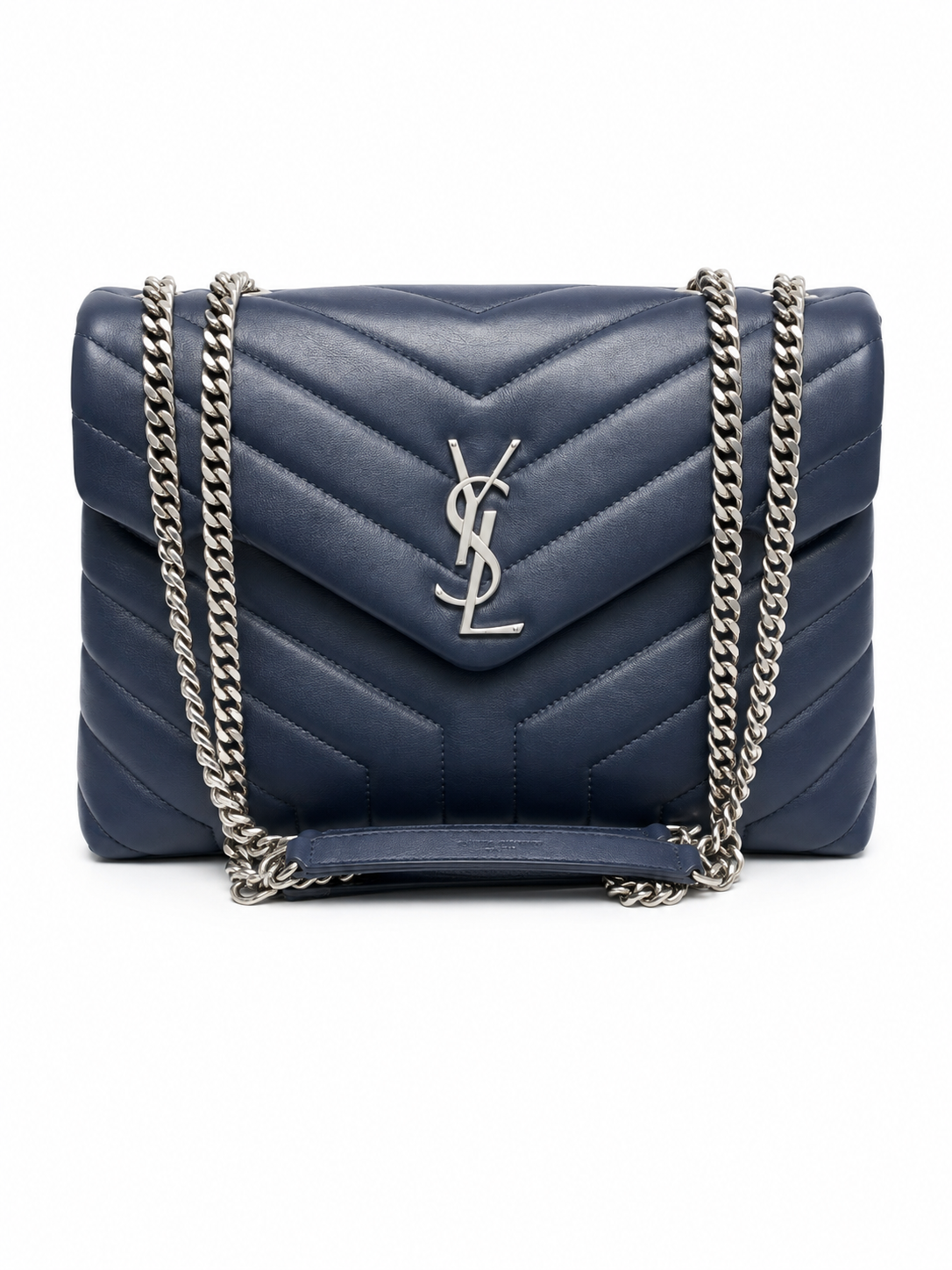YSL Navy Lou Lou Small Bag
