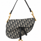 Christian Dior Saddle Logo Bag with Adjustable Crossbody Strap