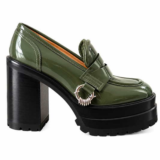 AGL Tasky Chunky Platform Loafers