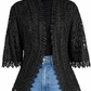 Black Victorian Soutache Top