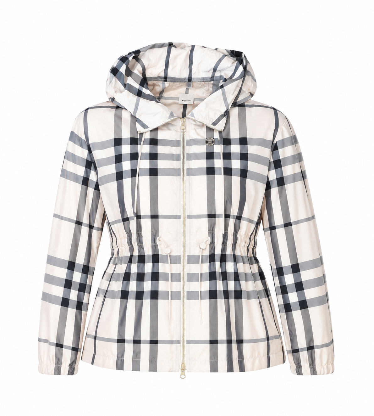 Burberry Bacton Check Hooded Jacket