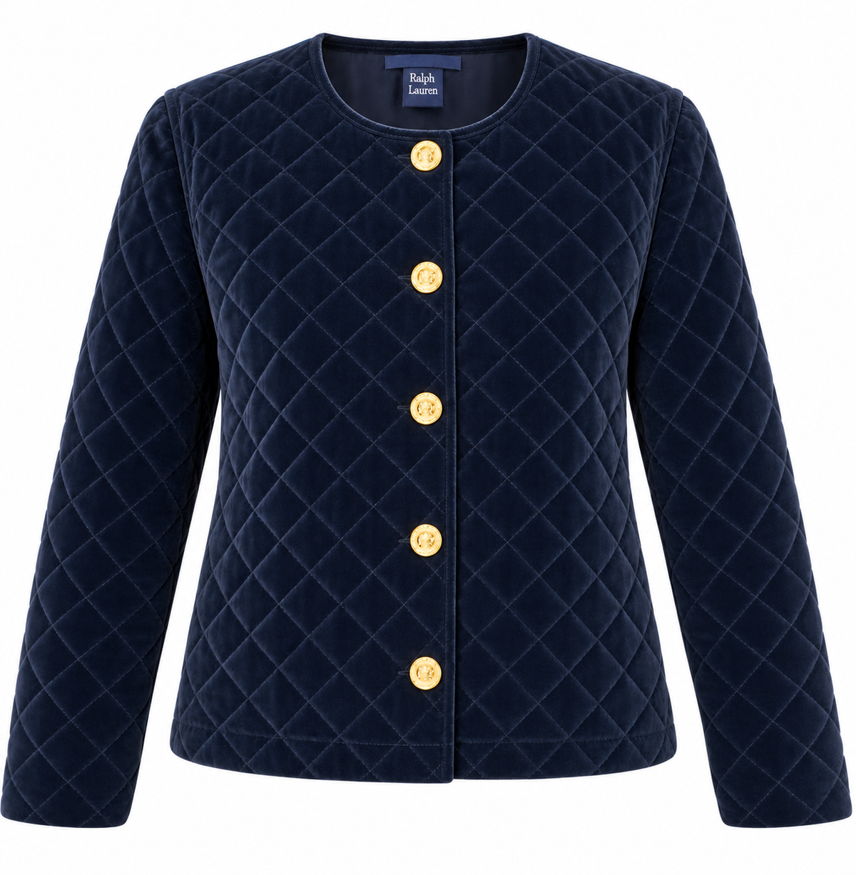 Vintage Herman Geist Velvet Quilted Jacket
