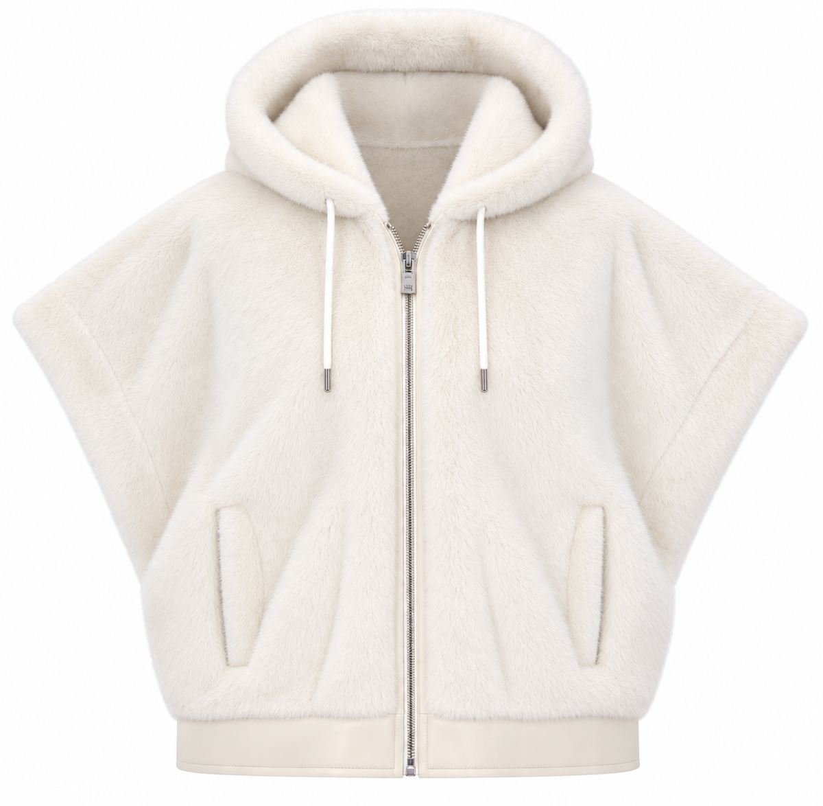Dolce Cabo Faux Fur Hoody Vest