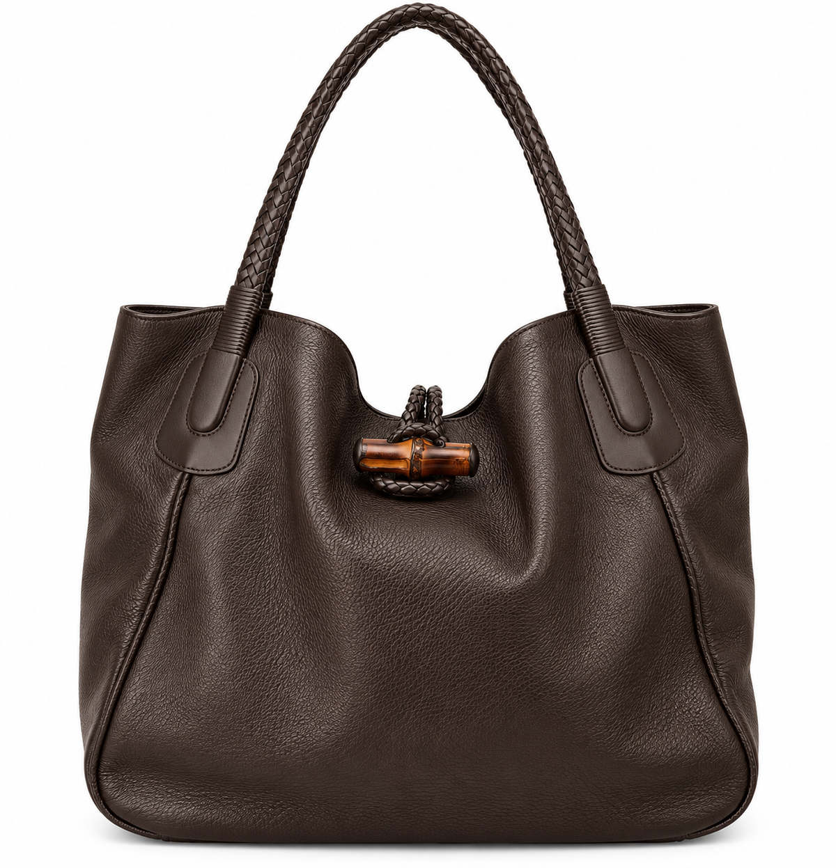 Gucci Large Bamboo Hip Tote