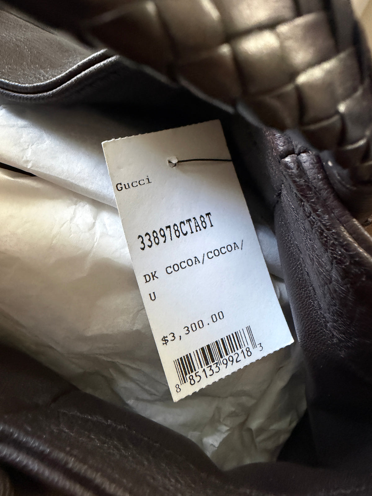 Gucci Large Bamboo Hip Tote