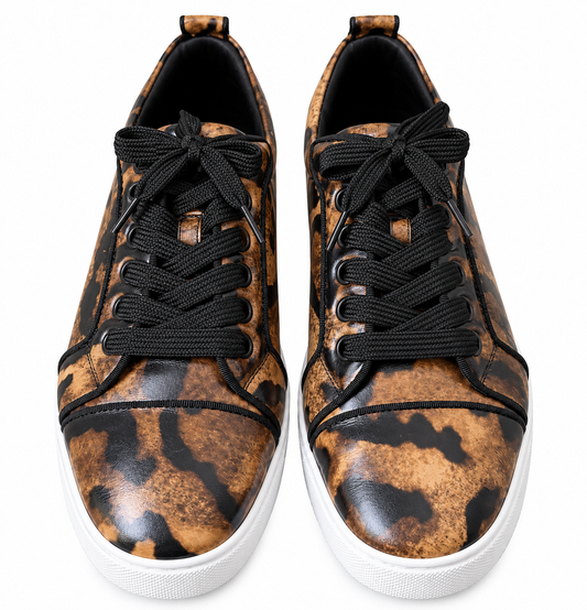 Christian Louboutin Leopard Miss Z Sneaker