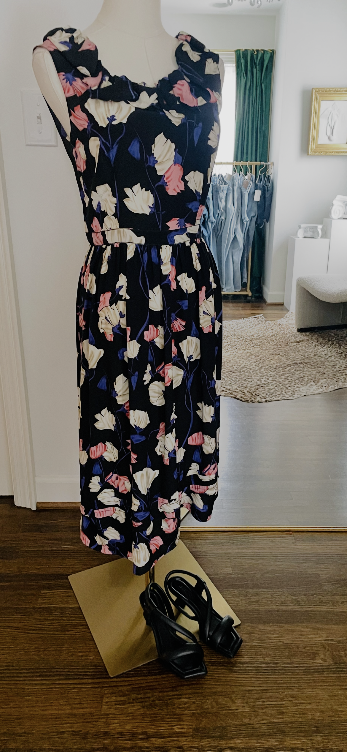 Prada Silk Floral Dress