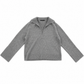 Jenni Kayne Gray Polo Cashmere Sweater