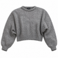 Atelierdelphine Gray Wool Blend Pullover Sweater
