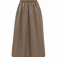 Tibi Army Green Italian Sporty Skirt