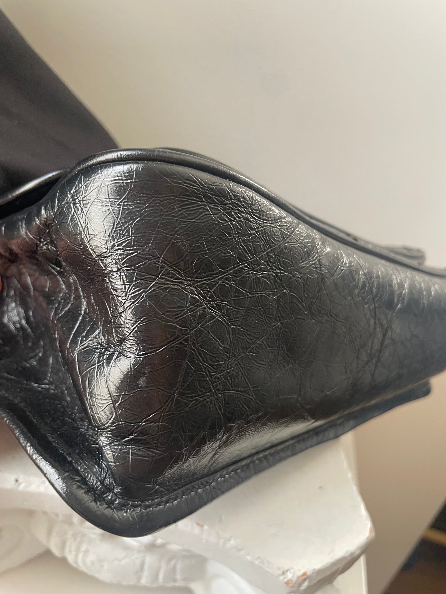 Saint Laurent Nikki Crinkle Medium