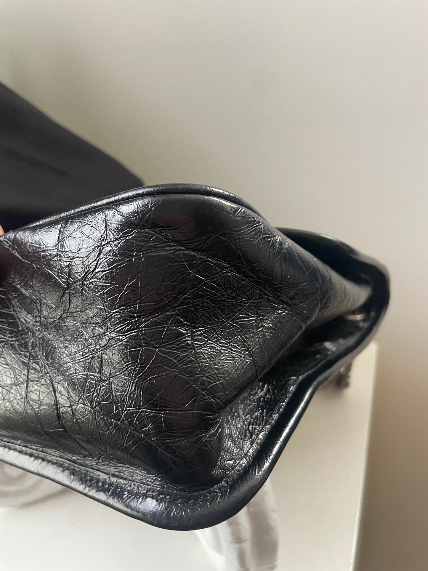 Saint Laurent Nikki Crinkle Medium