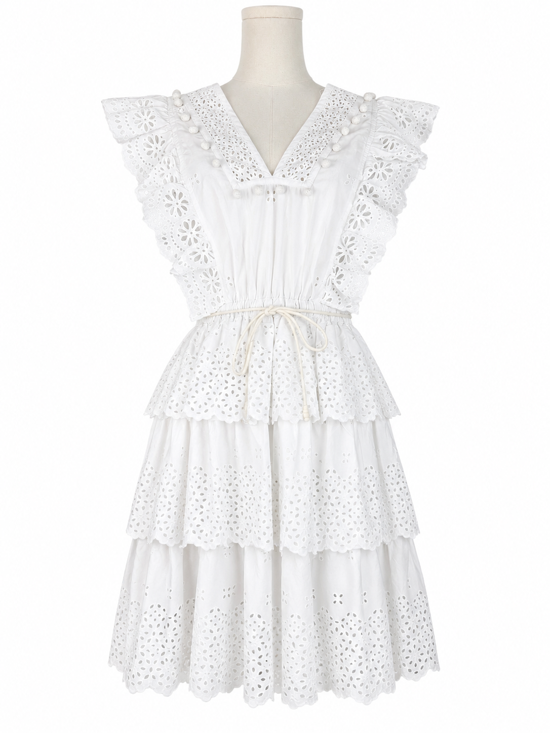 Ulla Johnson Lilith Broderie Mini Dress