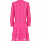 Alice & Olivia Clark French Rose Mini Dress