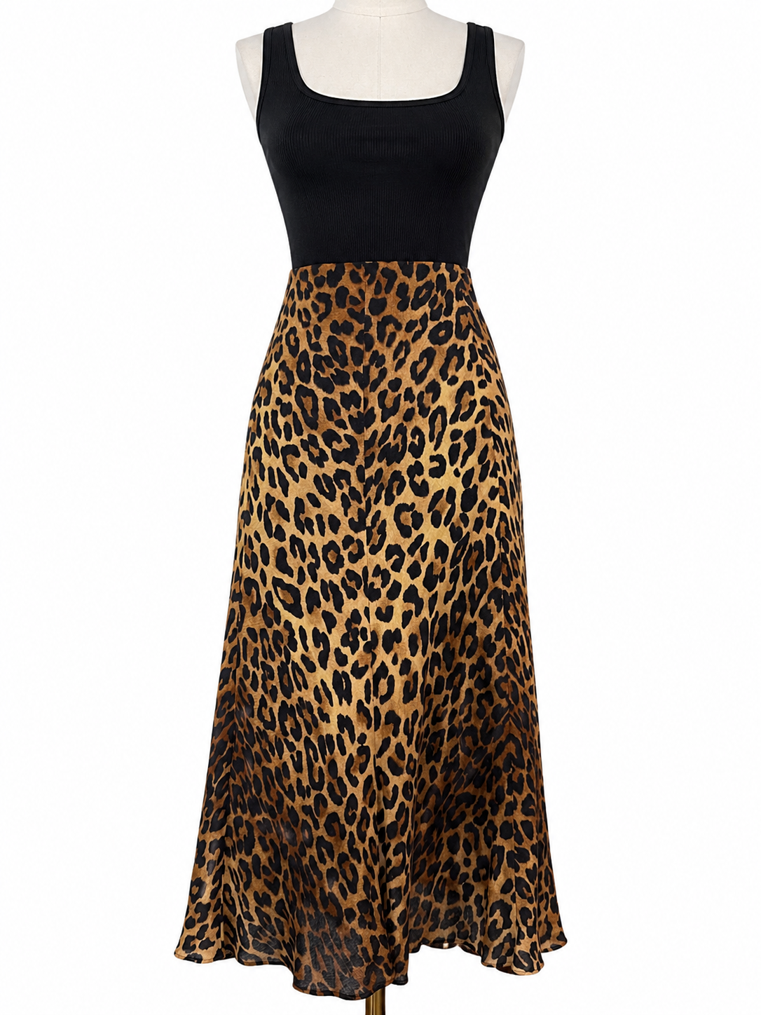 Vintage Jones New York Leopard Skirt