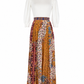 Bhanuni Jyoti Multicolor Pleated Maxi Skirt