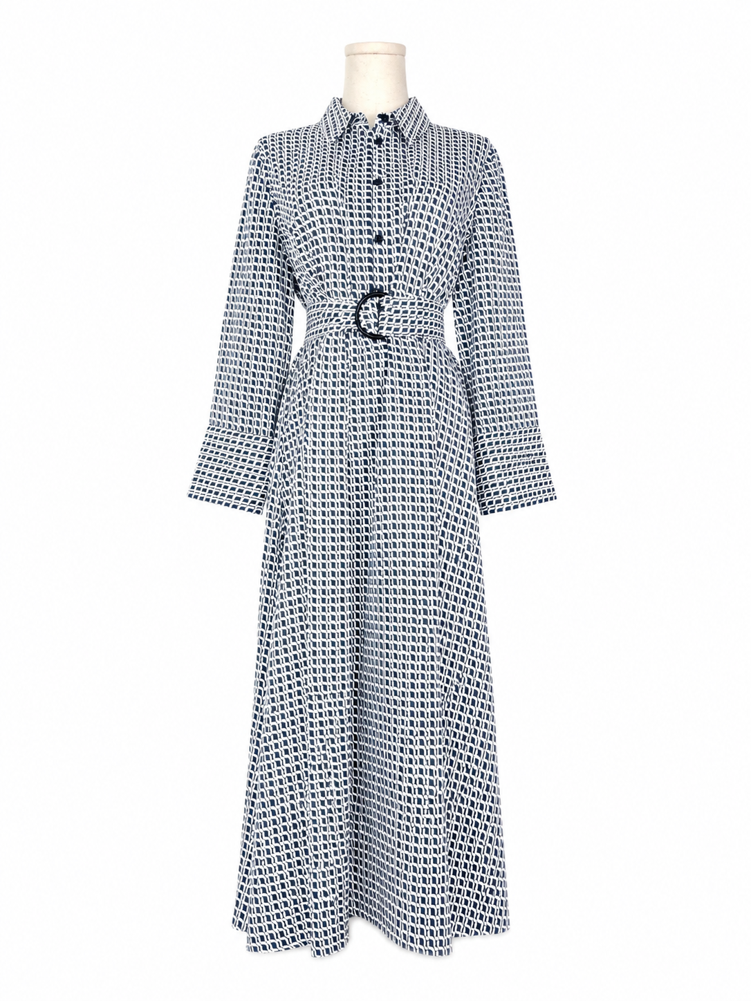 Boss Geometric Maxi Dress